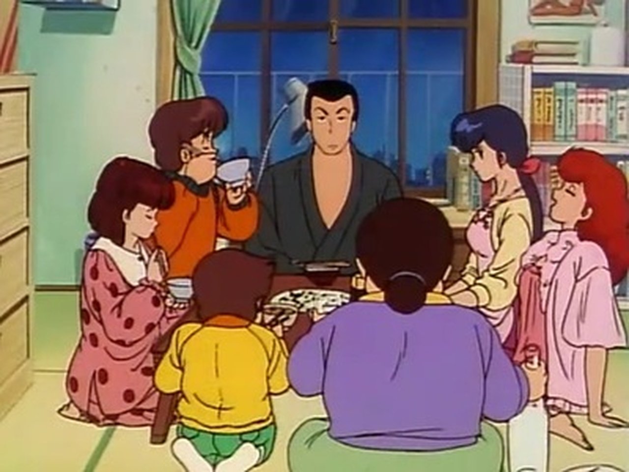 Maison Ikkoku - Season 3 Episode 3 : Pajama-Girl Charges In! Maison Ikkoku in a Love Panic!