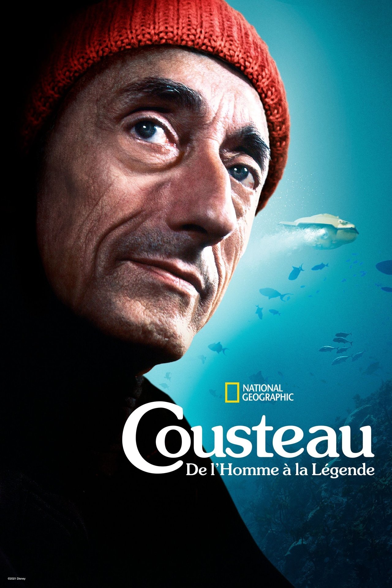 Cousteau : De l'homme à la légende poster