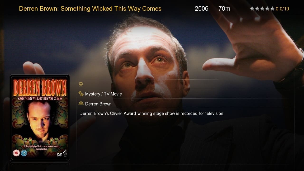 Scen från Derren Brown: Something Wicked This Way Comes