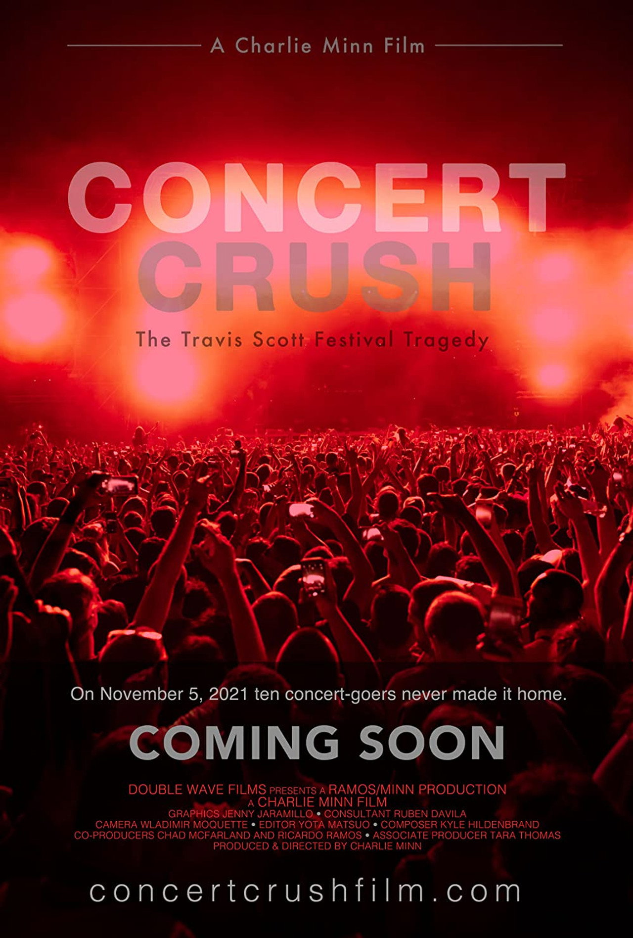 Concert Crush: The Travis Scott Festival Tragedy filmaffisch