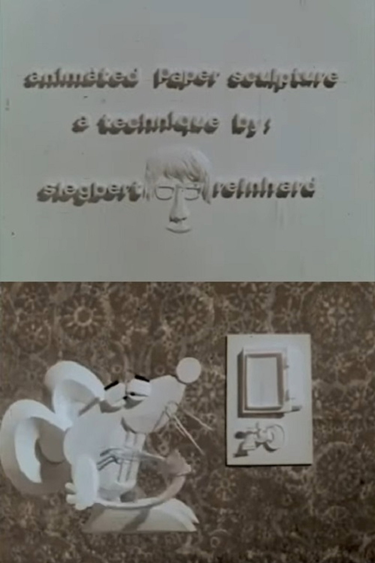 Animated Paper Sculpture Backdrop