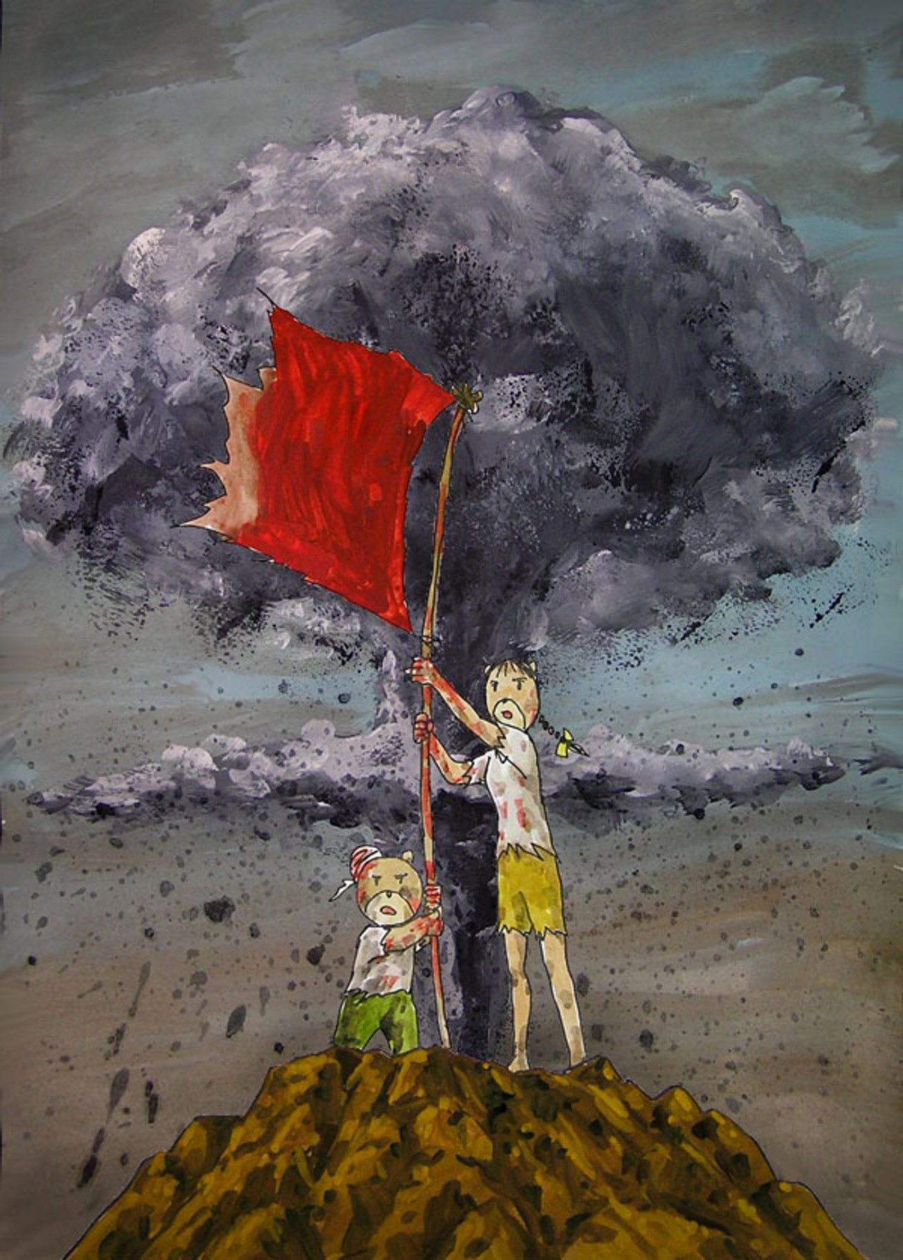 地下迷宮裏画報BOO filmaffisch