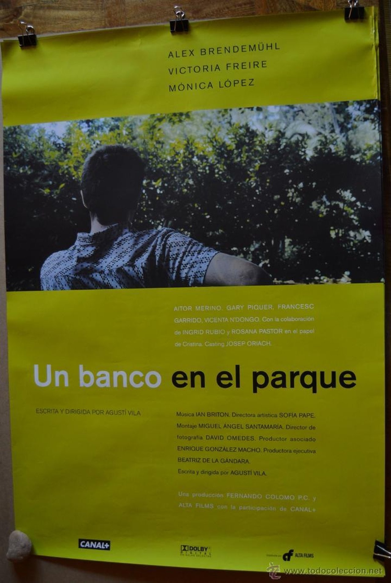 Un banco en el parque Un banco en el parque