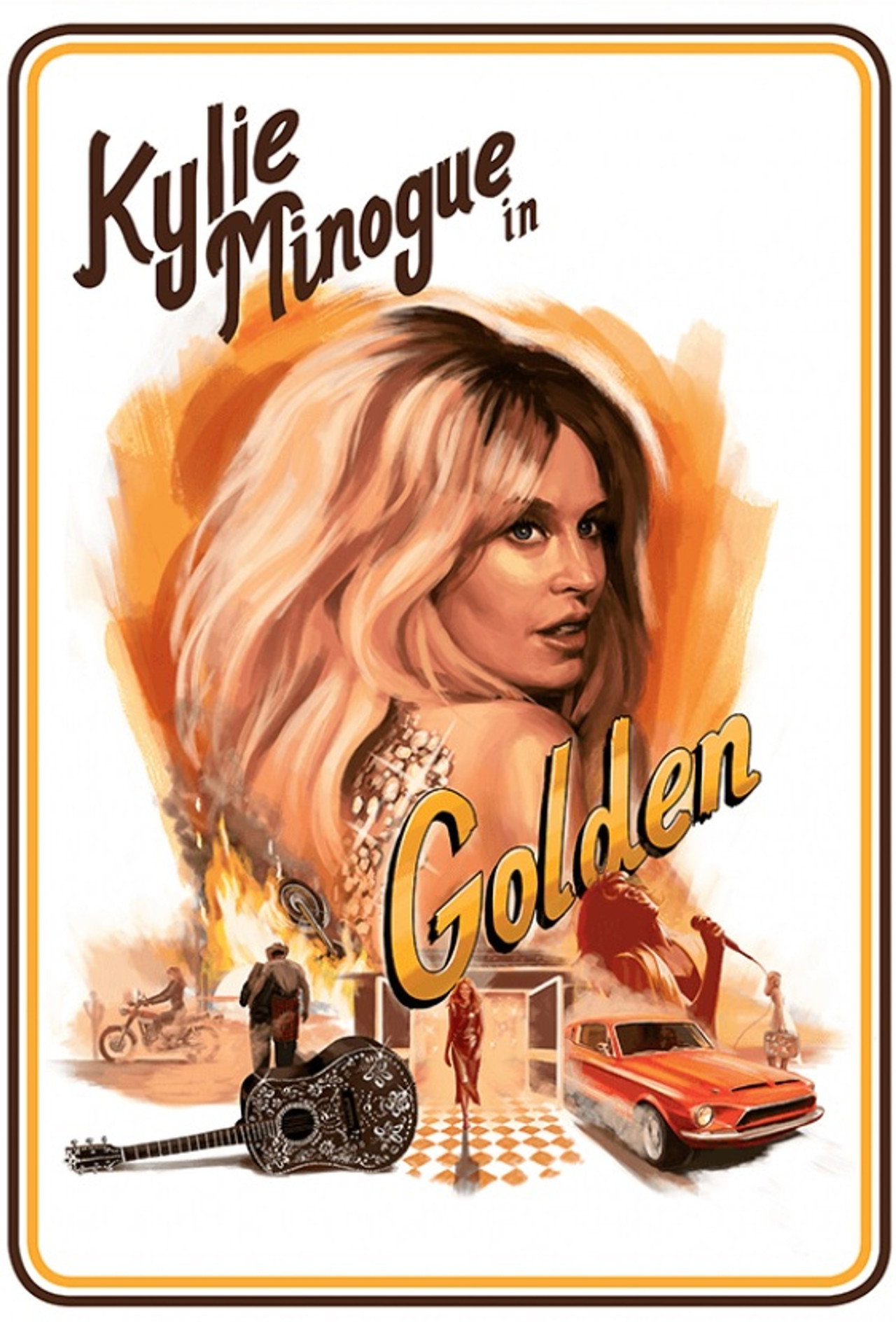 Kylie Minogue - The Golden Tour filmaffisch