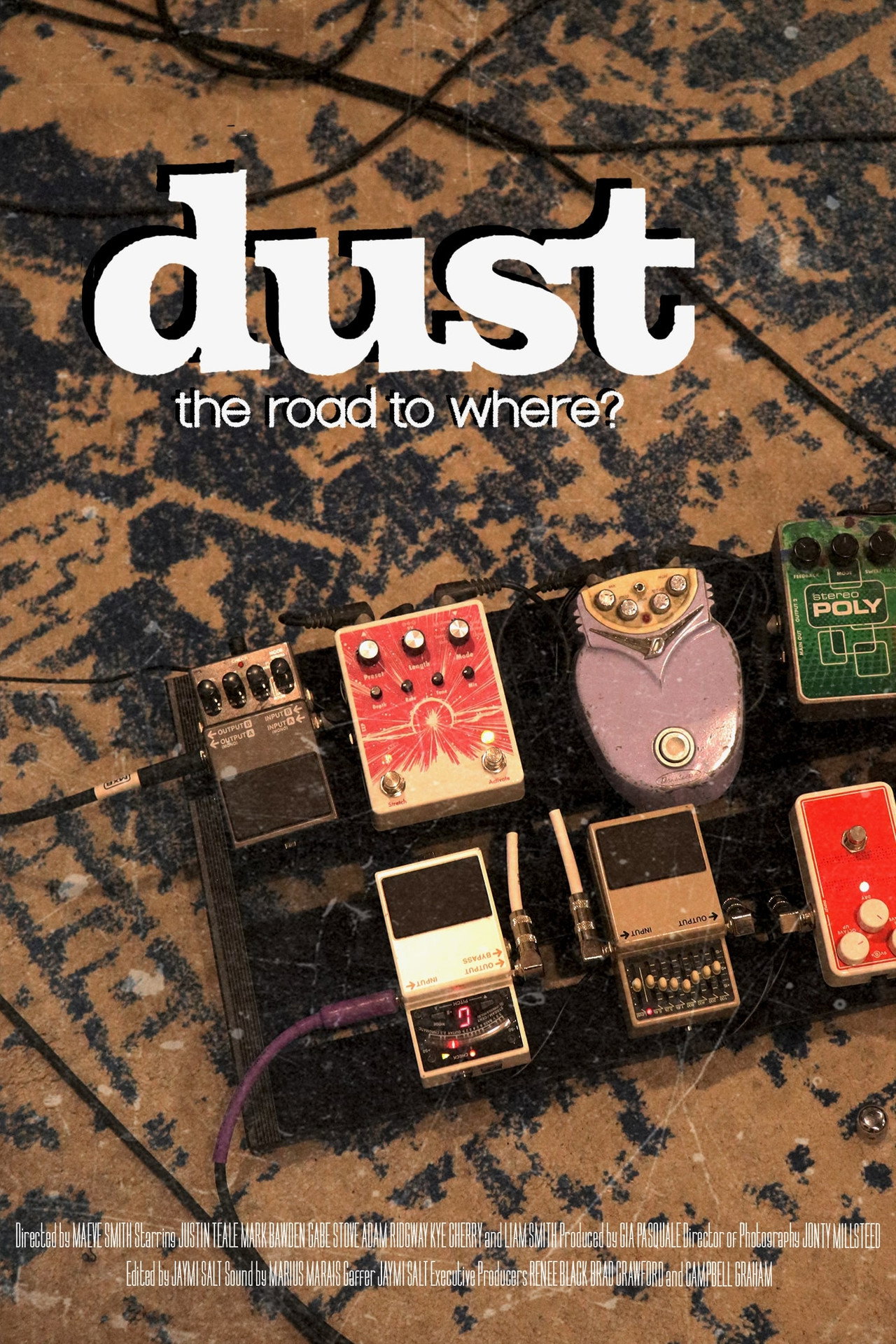 dust: the road to where? Backdrop