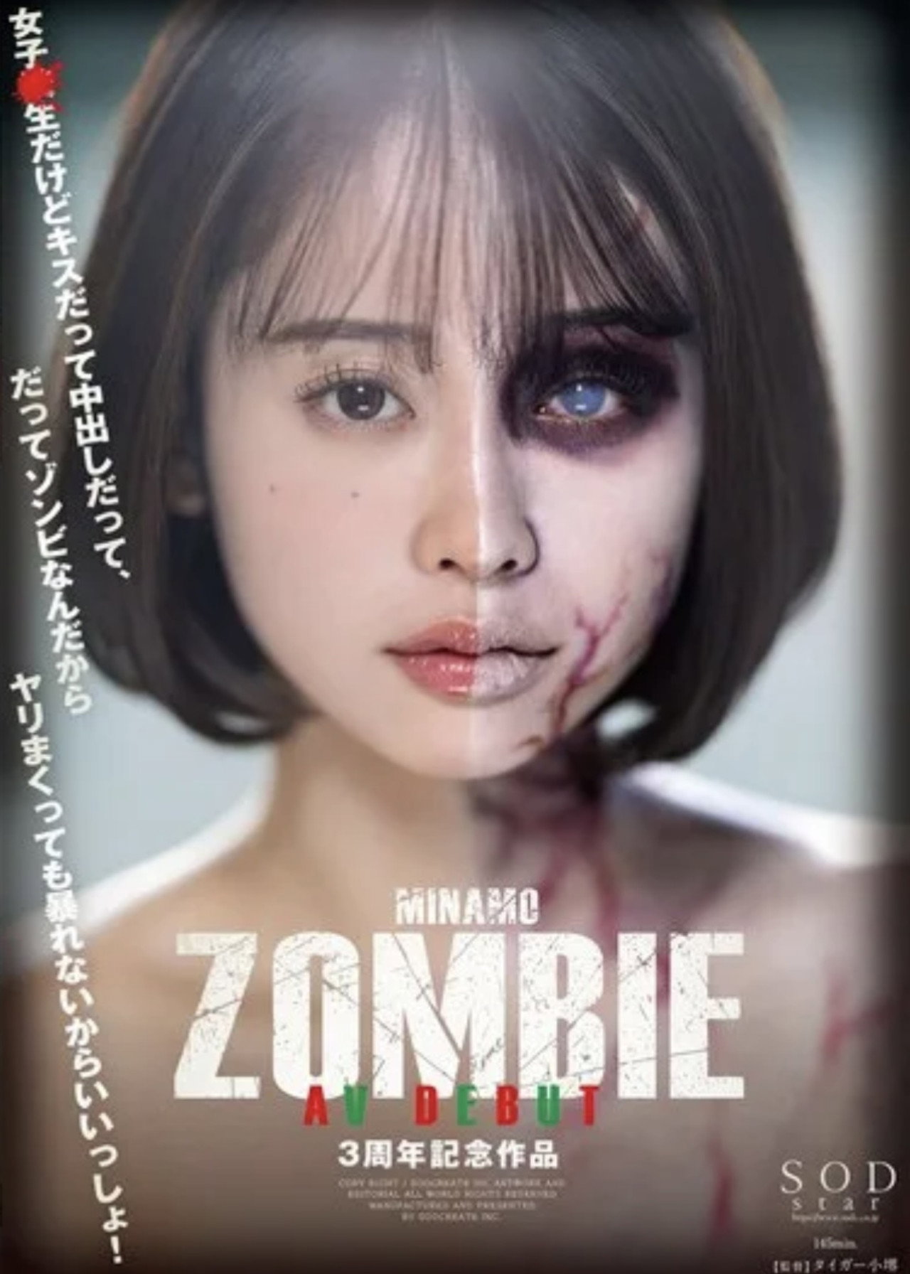MINAMO ZOMBIE AV DEBUT 3周年記念作品 filmaffisch