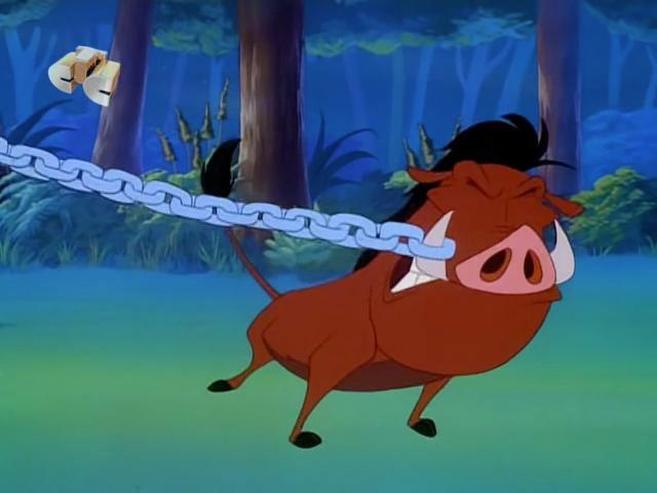 Timon & Pumbaa - Season 2 Episode 12 : Rafiki Fables: Beauty and the Wildebeest