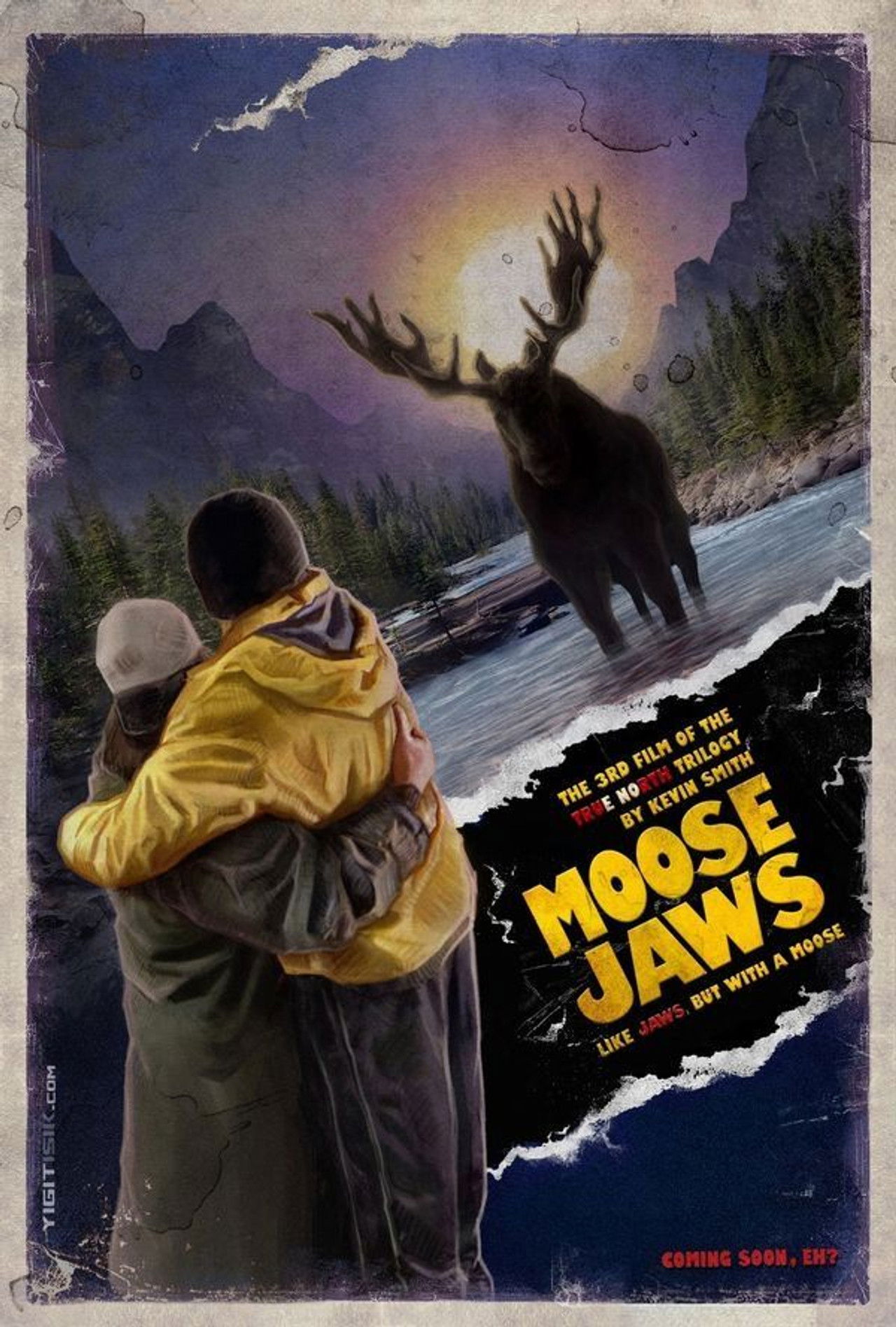 Moose Jaws Backdrop