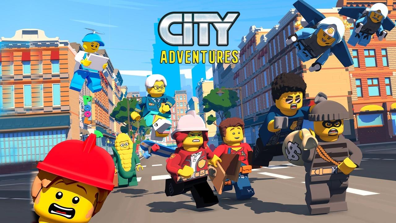 Lego City Aventuras en la ciudad background