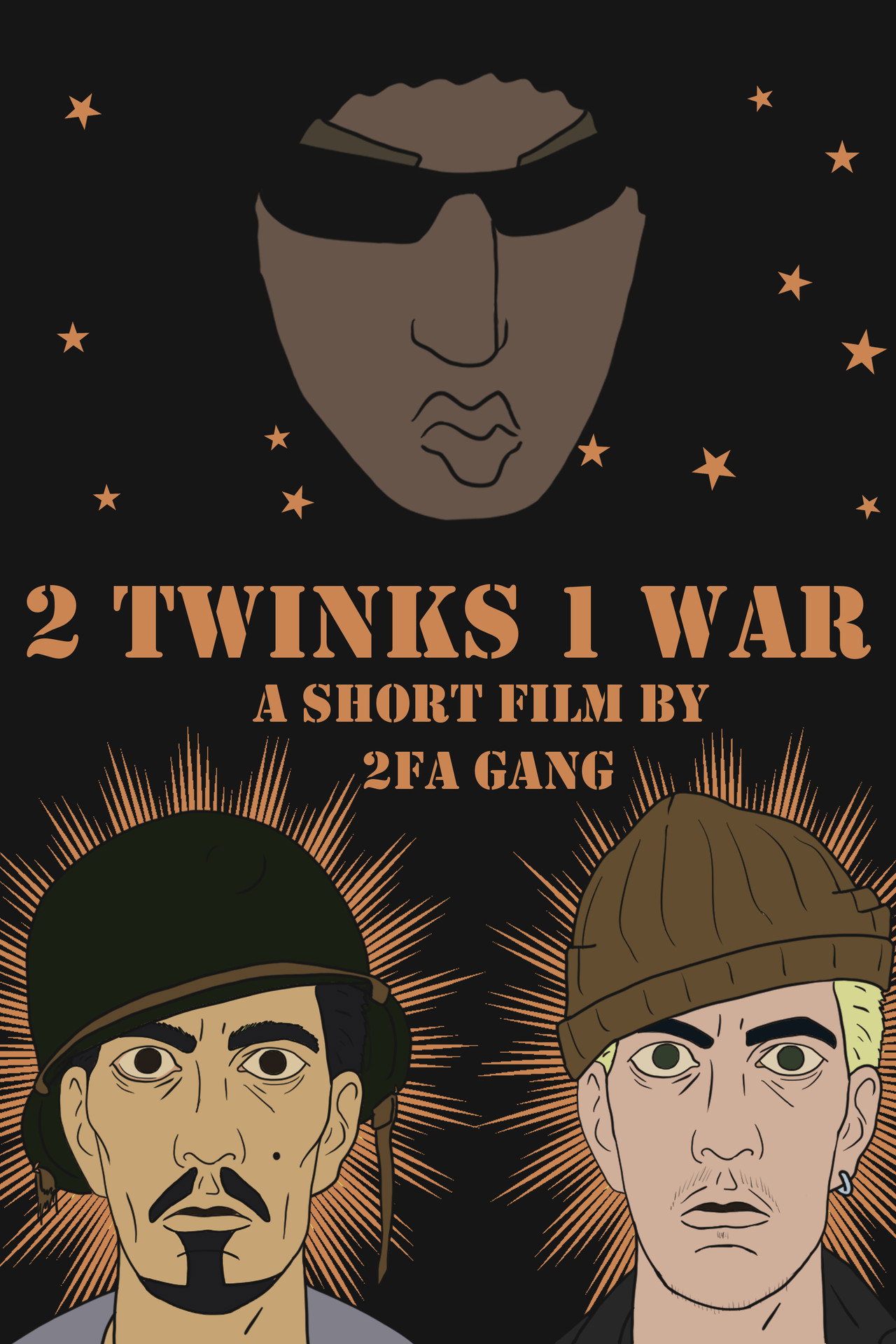 2 Twinks 1 War poster