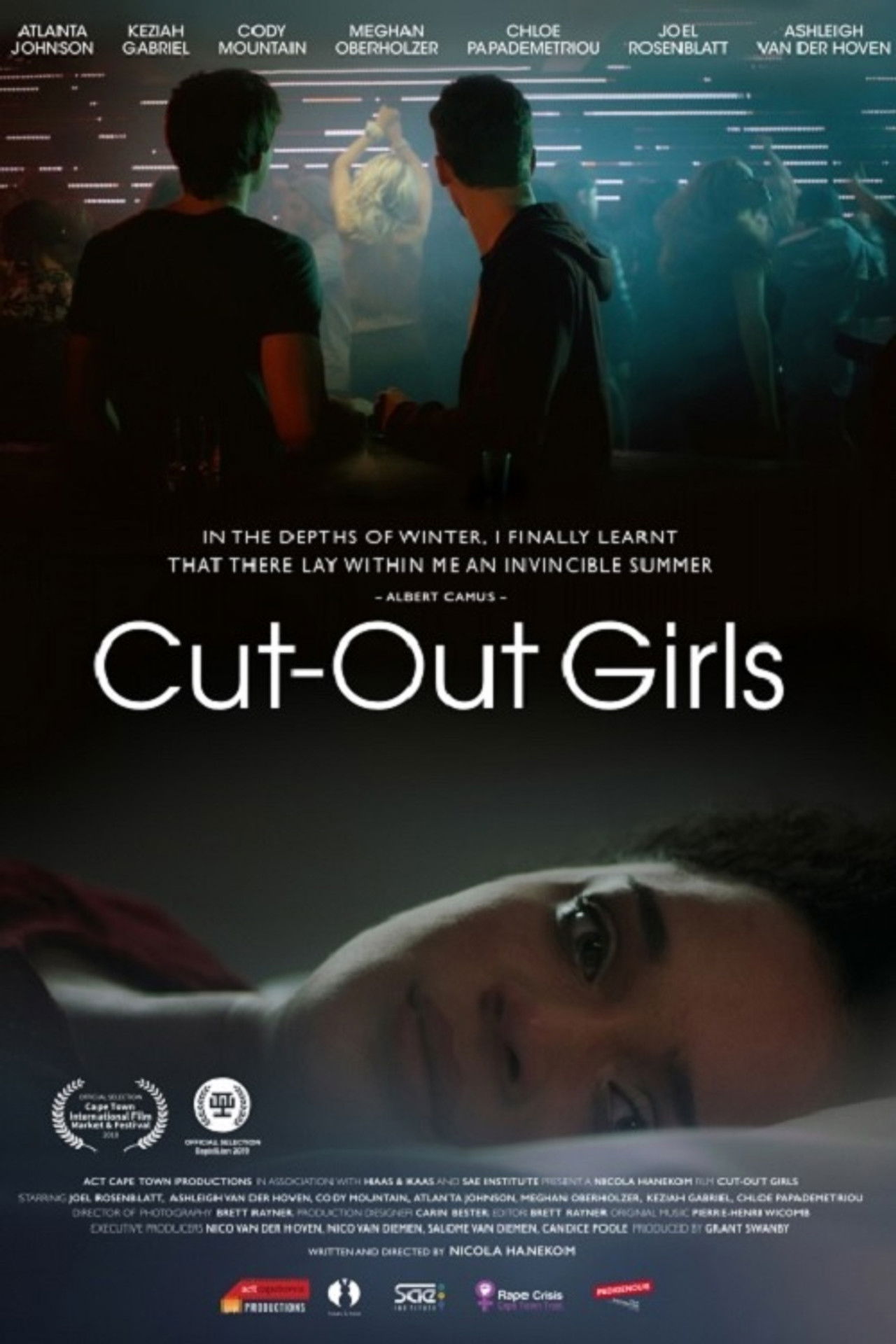 Cut-Out Girls Backdrop