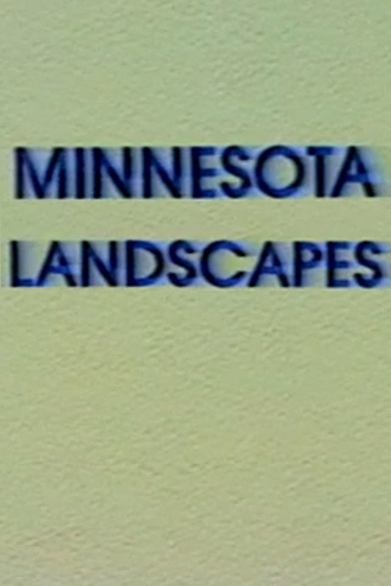 Minnesota Landscapes filmaffisch