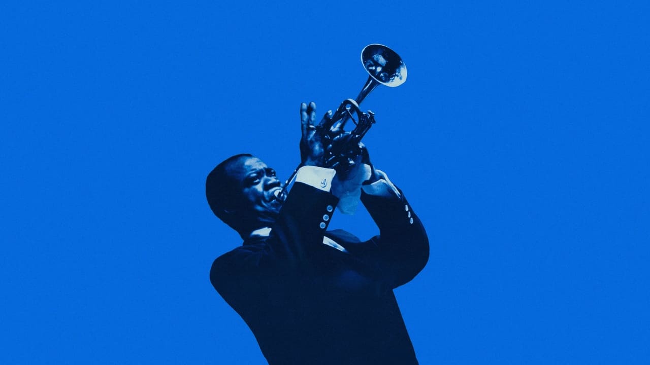 Louis Armstrong's Black & Blues Backdrop Image