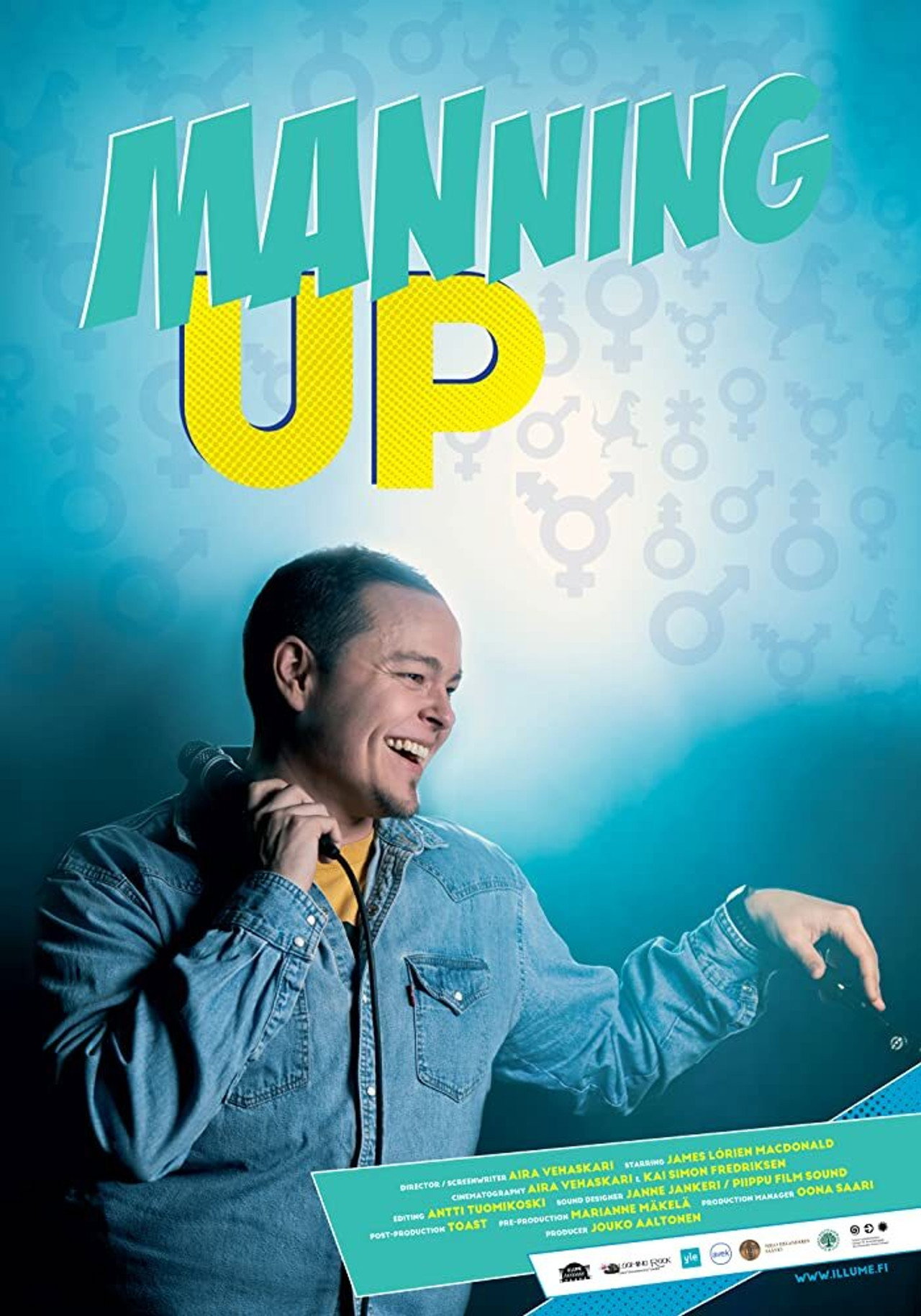 Manning Up Backdrop