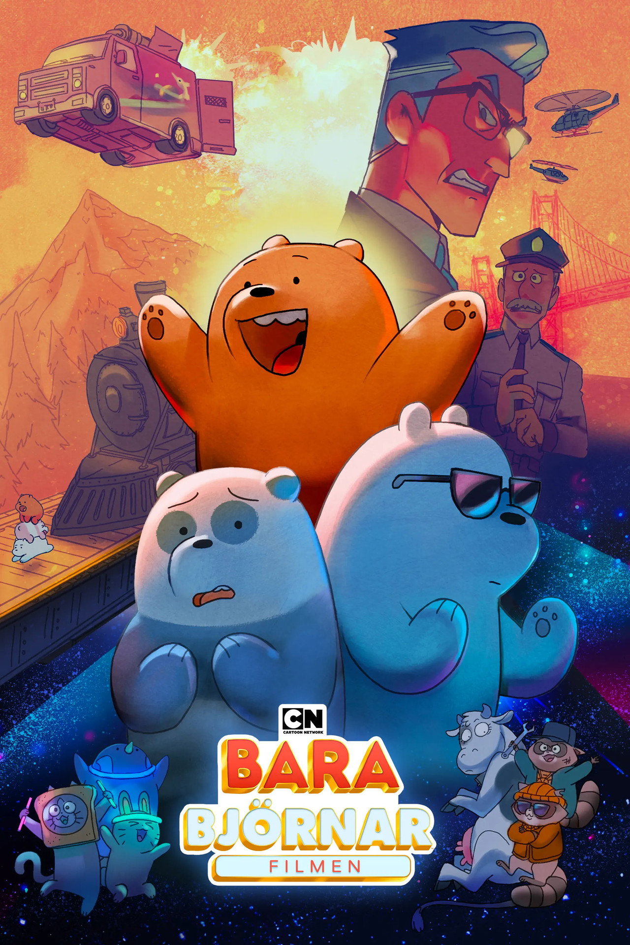 Bara björnar: filmen filmaffisch