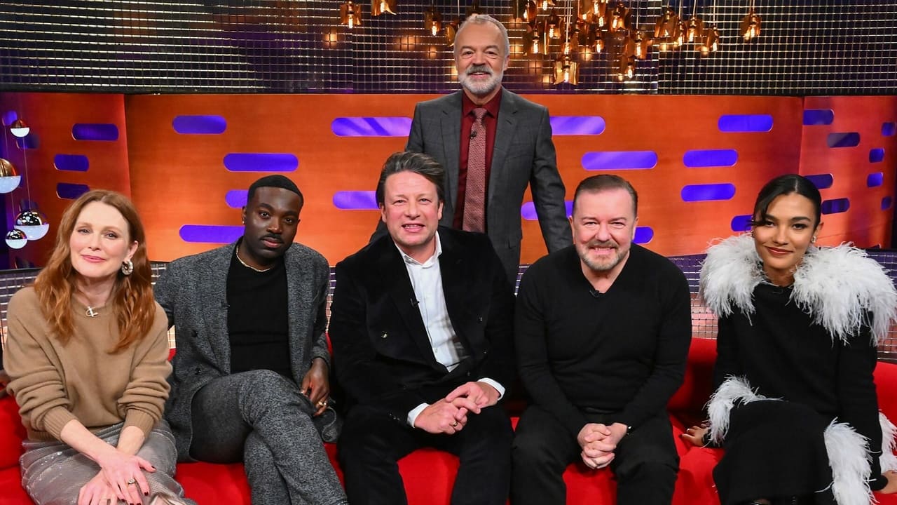 The Graham Norton Show - Season 31 Episode 10 : Julianne Moore, Paapa Essiedu, Jamie Oliver, Ricky Gervais and Olivia Dean