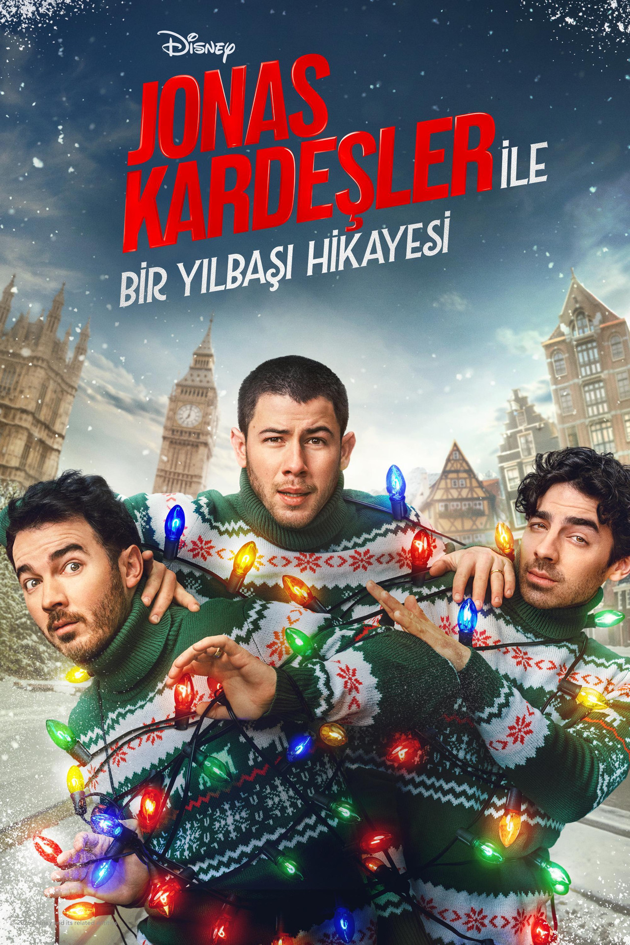 Jonas Kardeşler ile Bir Yılbaşı Hikayesi Poster