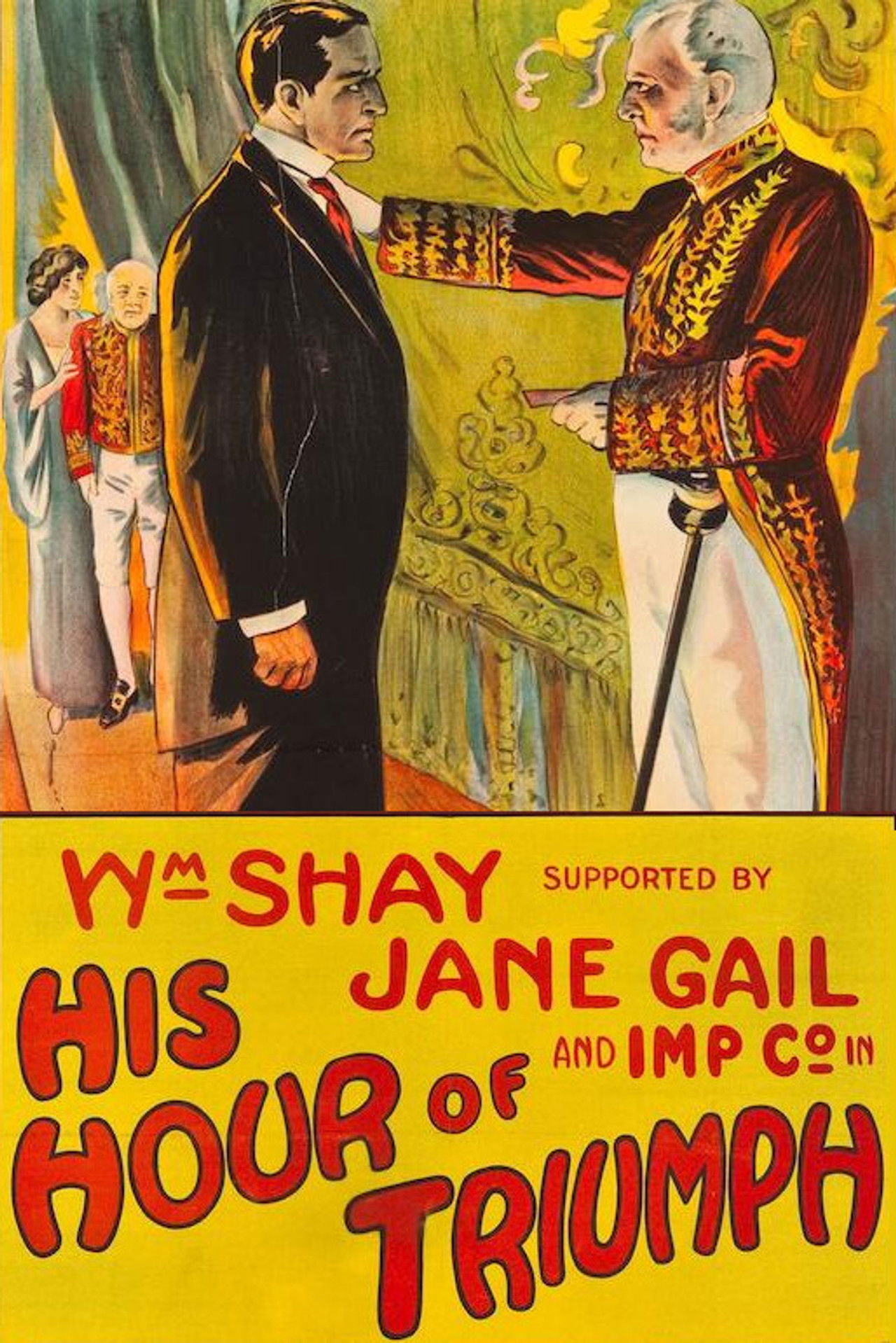 His Hour of Triumph Backdrop