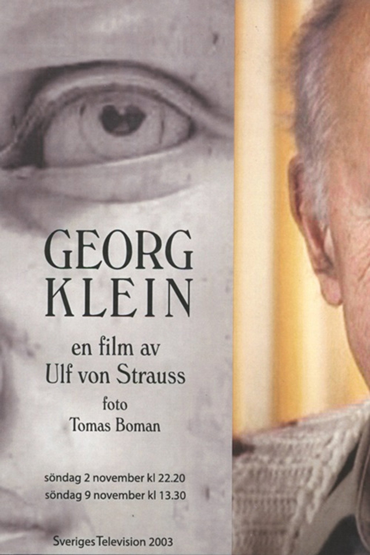 Georg Klein filmaffisch
