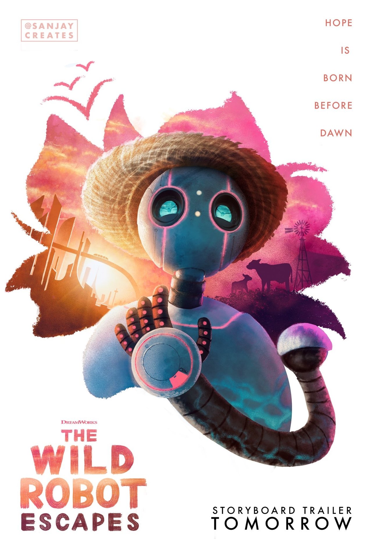 مشاهدة فيلم The Wild Robot Escapes مترجم بدون اعلانات - بوستر