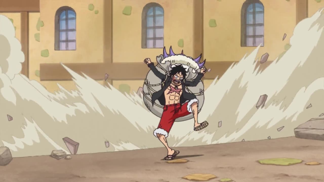 One Piece - Season 19 Episode 859 : The Rebellious Daughter, Chiffon! Sanji's Big Plan for Transporting the Cake!