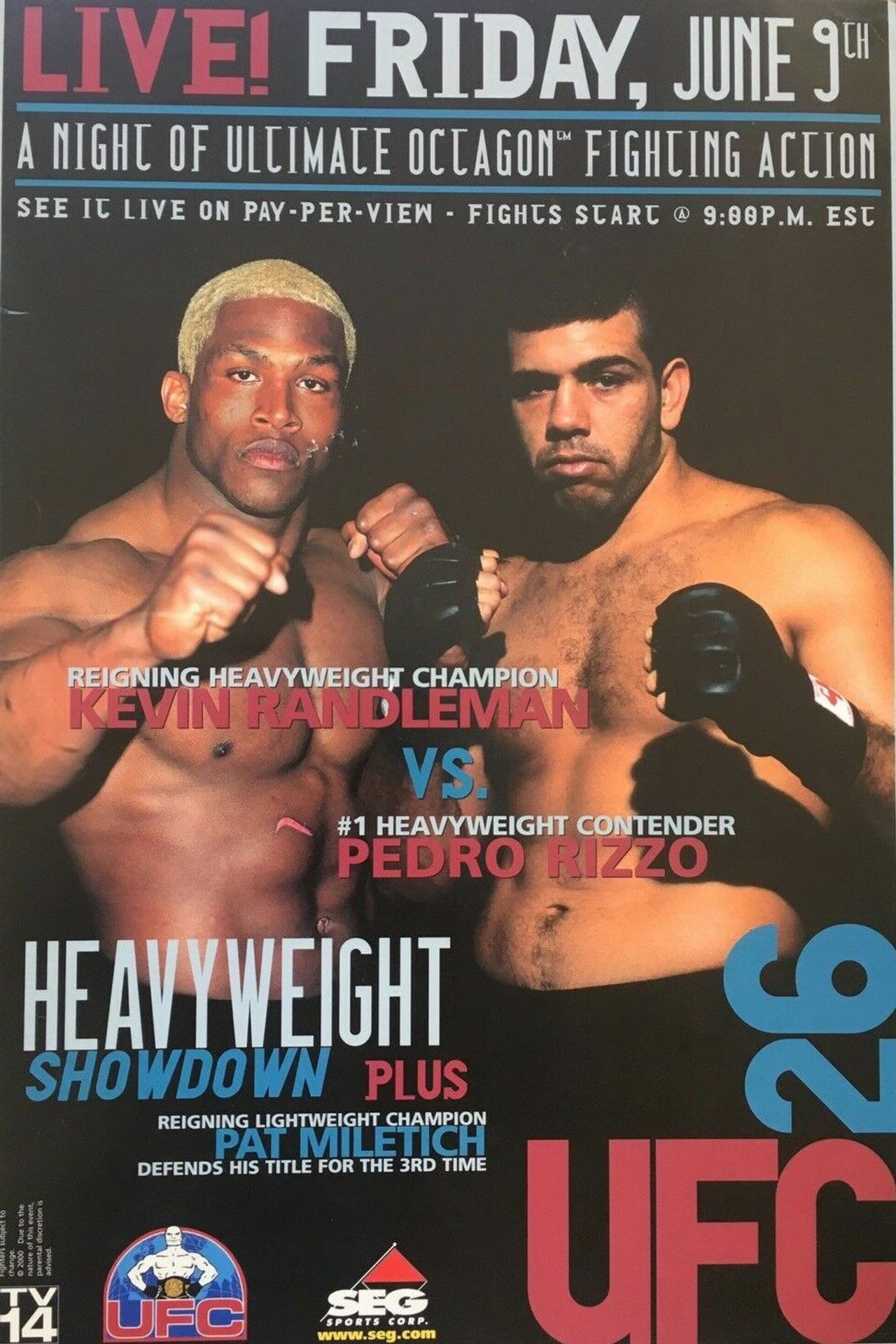 UFC 26: Ultimate Field Of Dreams filmaffisch