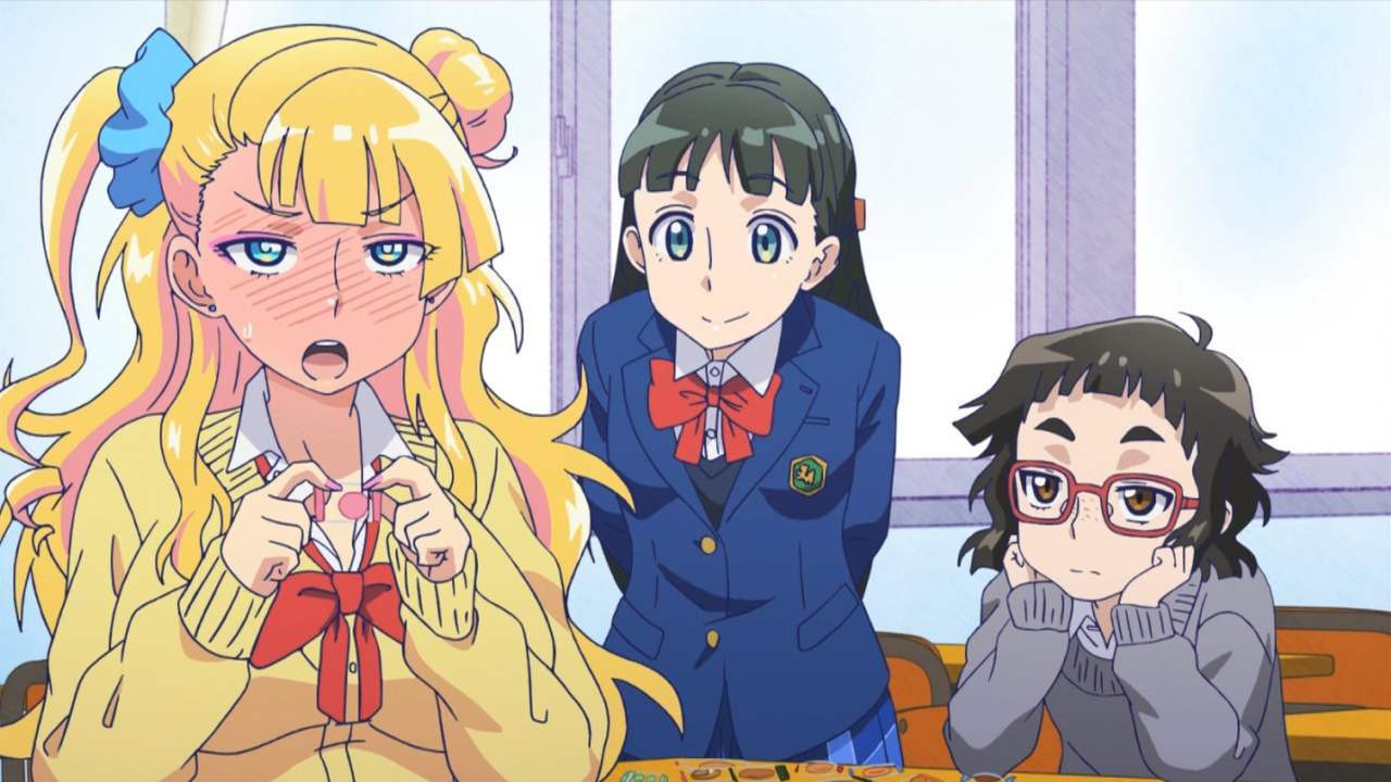 Oshiete! Galko-chan backdrop
