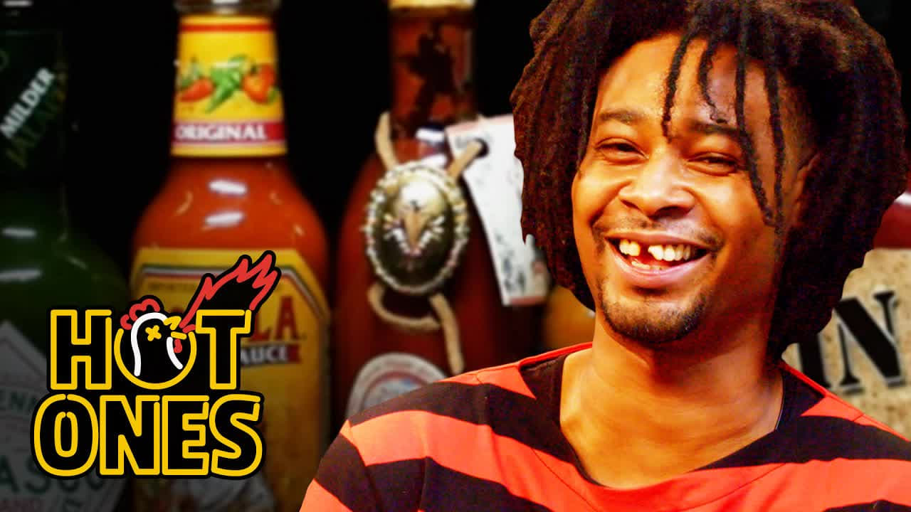 Hot Ones - Season 3 Episode 3 : Danny Brown Has an Orgasm Eating Spicy Wings