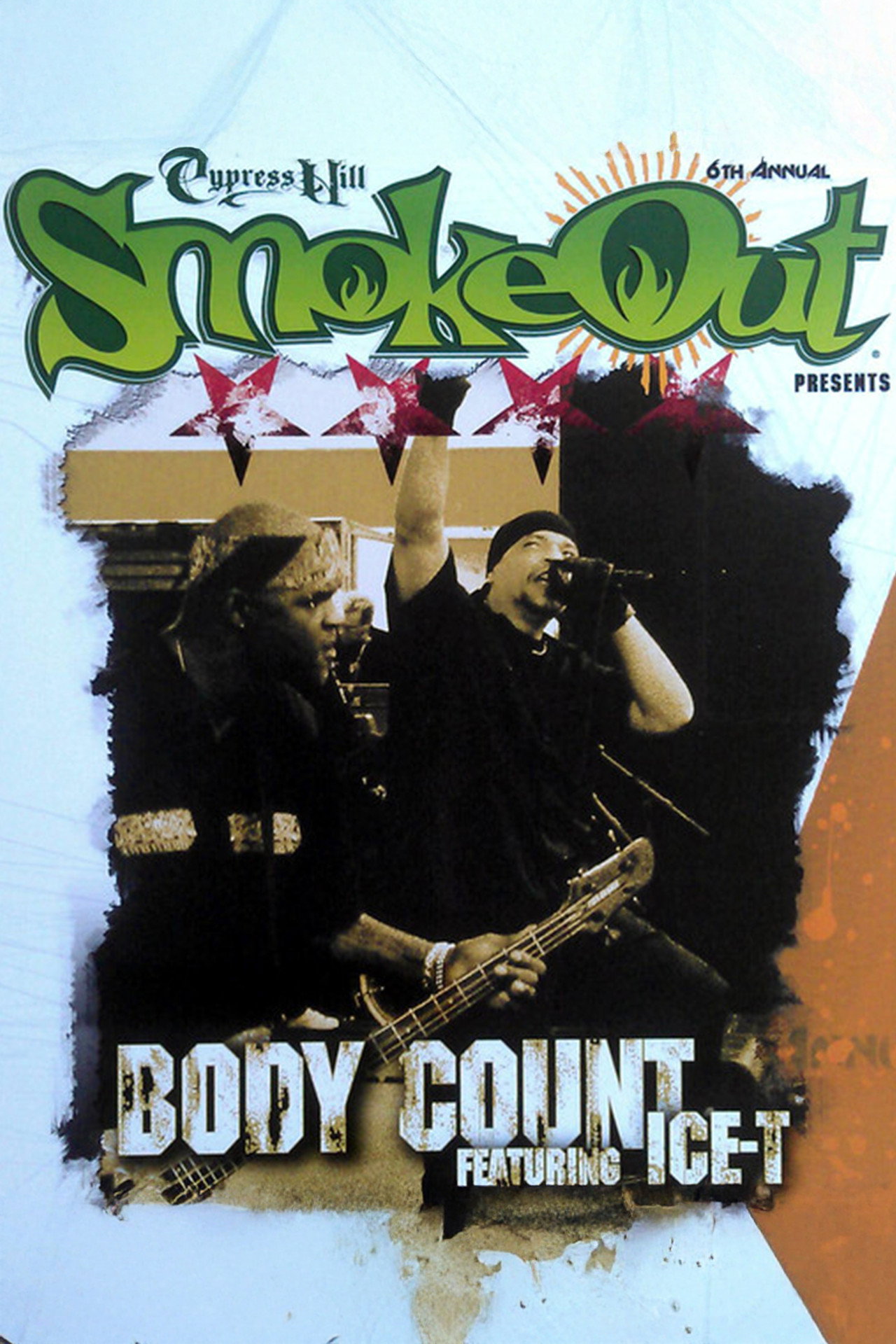 Cypress Hill Smoke Out 2002 Body Count filmaffisch