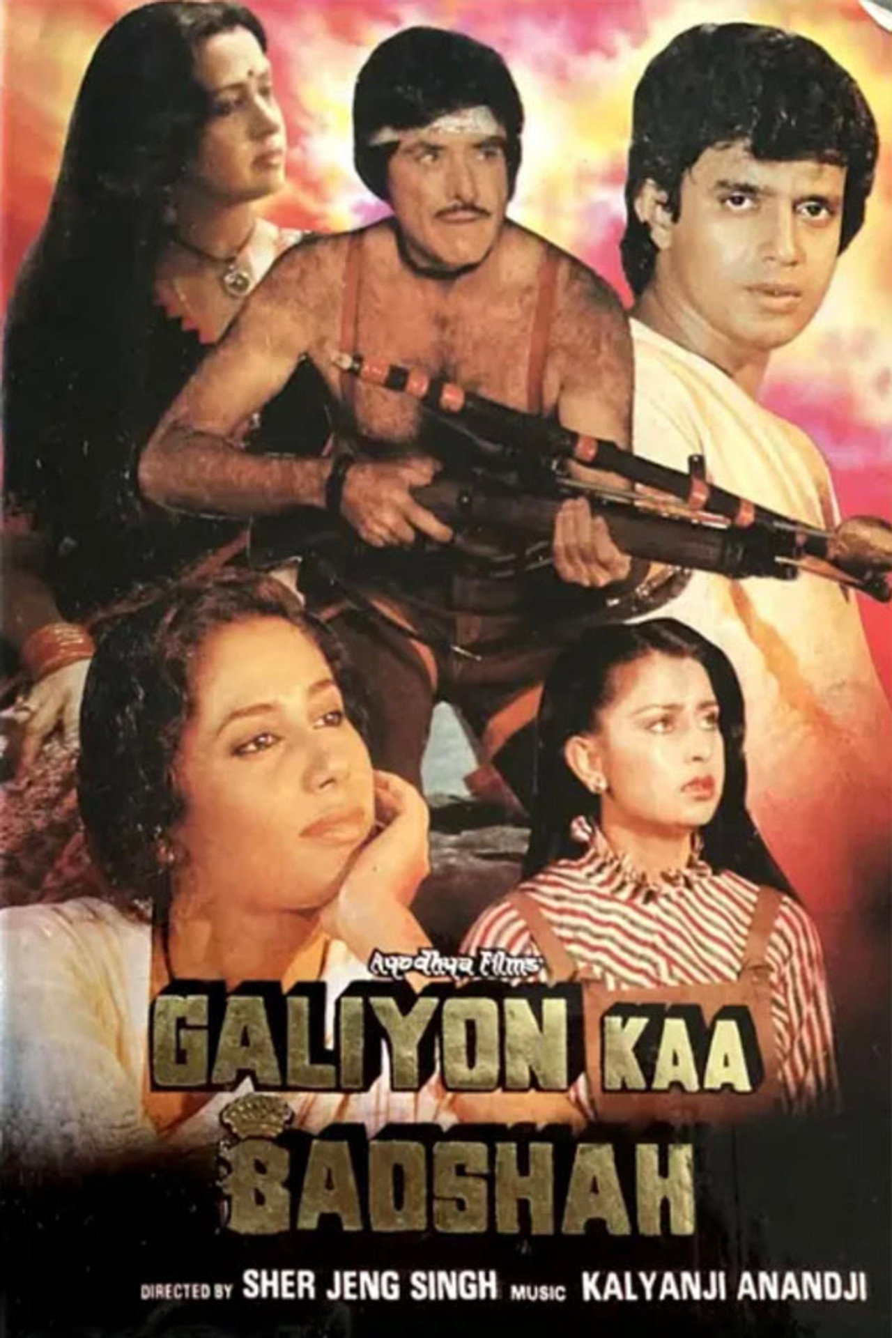 Galiyon Ka Badshah filmaffisch