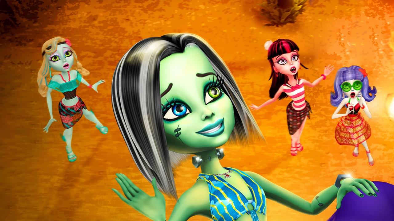 Scen från Monster High: Escape from Skull Shores