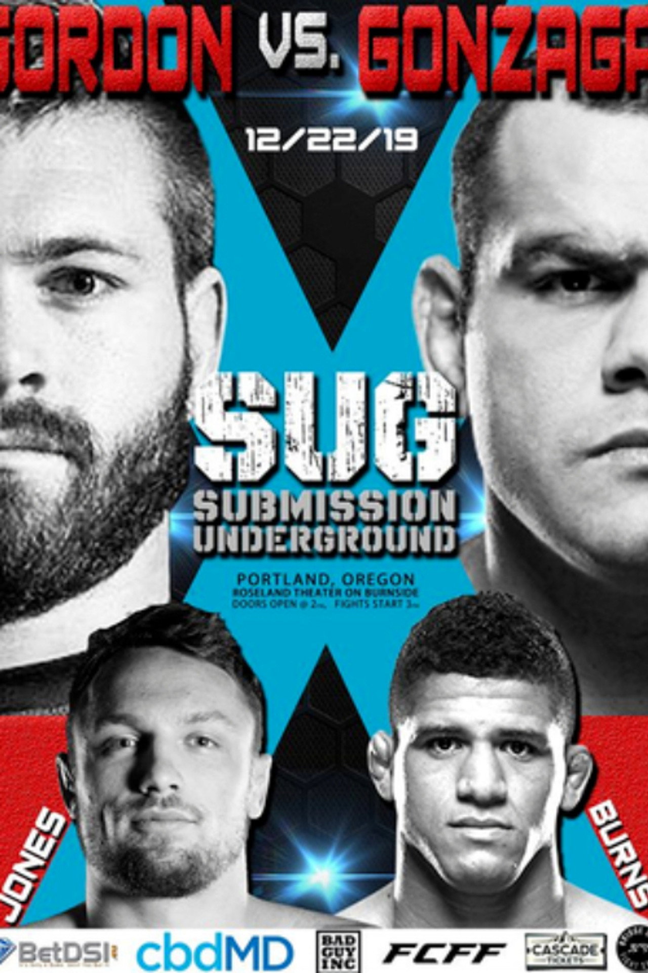 Submission Underground 10 Backdrop