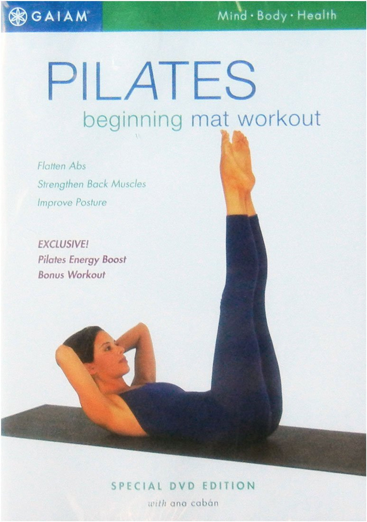Pilates Beginning Mat Workout Backdrop