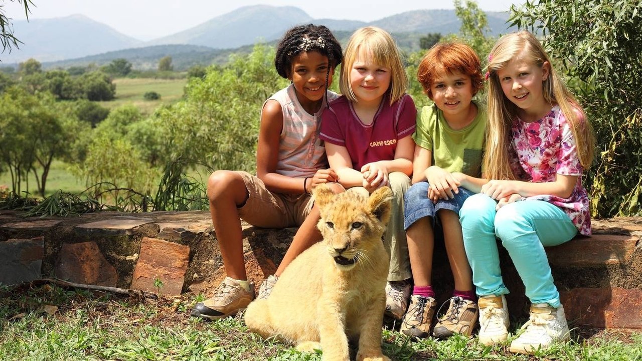 Casper and Emma on Safari background