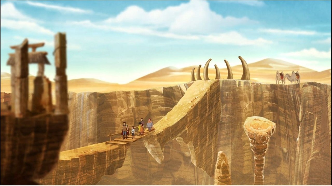 The Mysterious Cities of Gold - Season 2 Episode 20 : The Fresco of the Evil Eyes