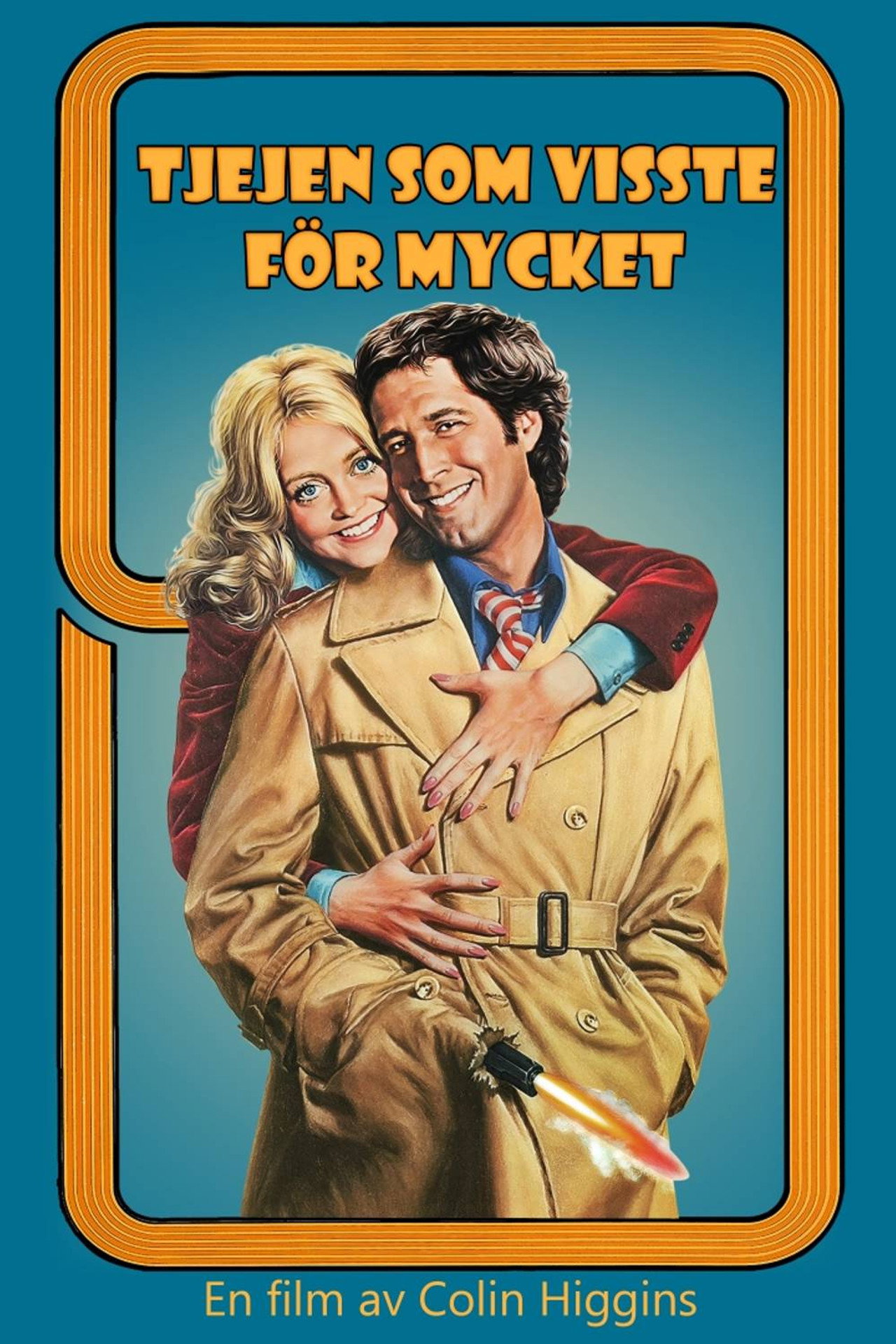 Tjejen som visste för mycket filmaffisch