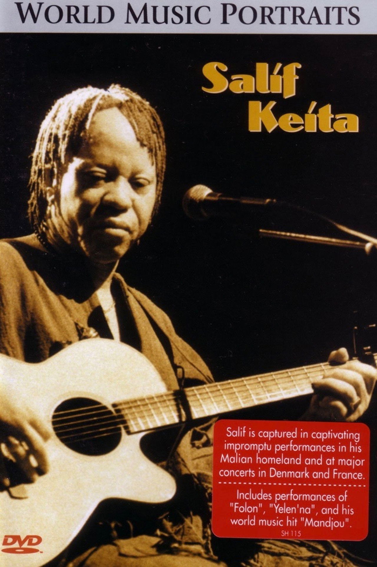 Salif Keita: World Music Portrait Backdrop