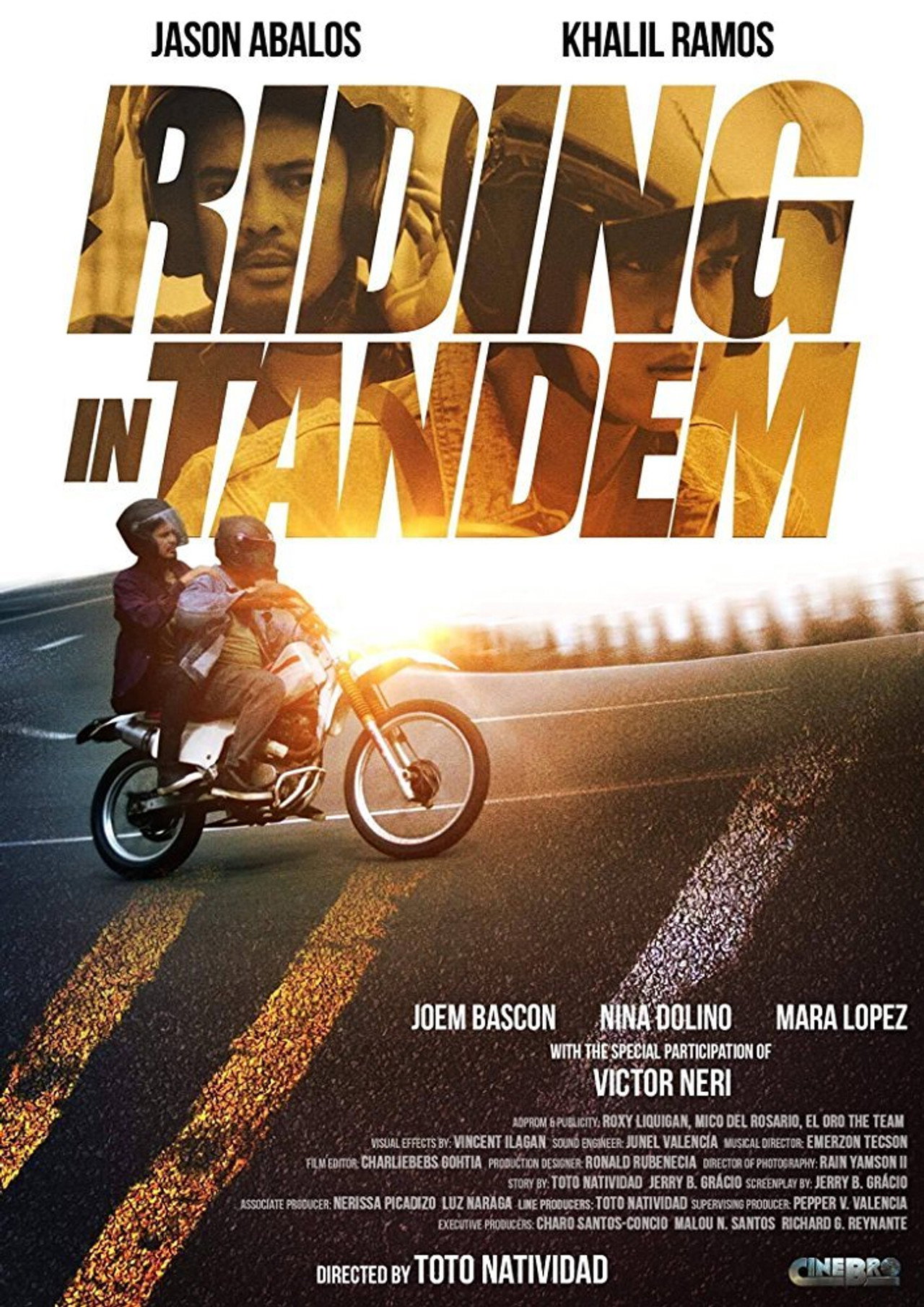 Riding in Tandem filmaffisch