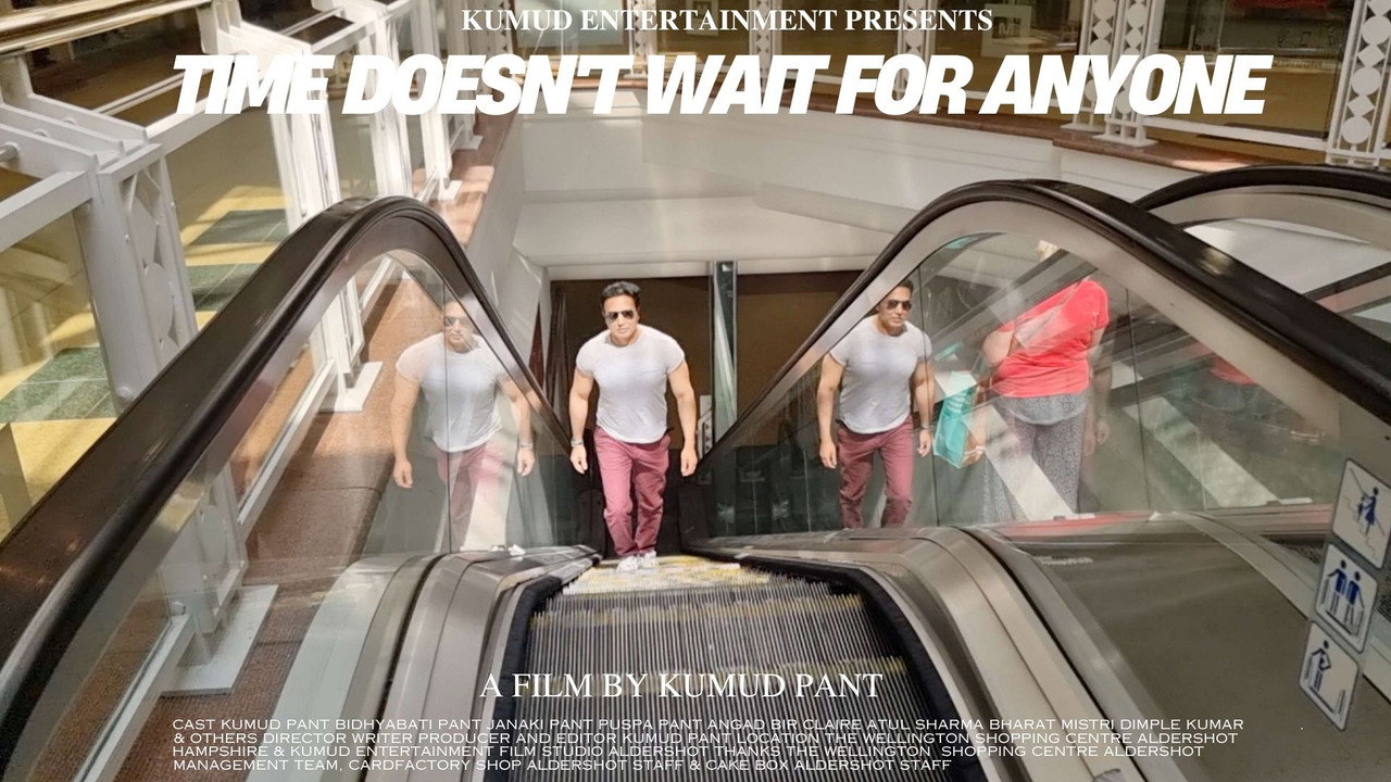 Time doesn't wait for anyone backdrop