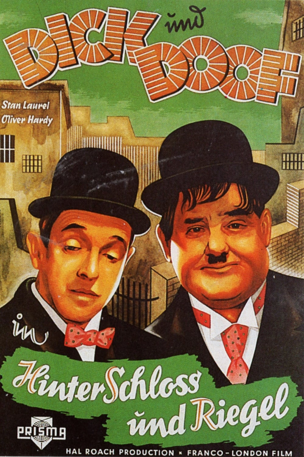 Hinter Schloss und Riegel Backdrop