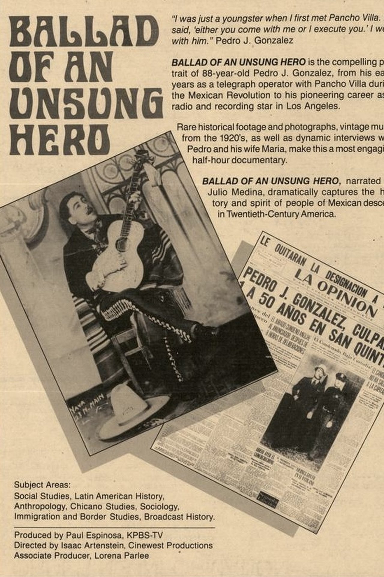 Ballad of an Unsung Hero 1983