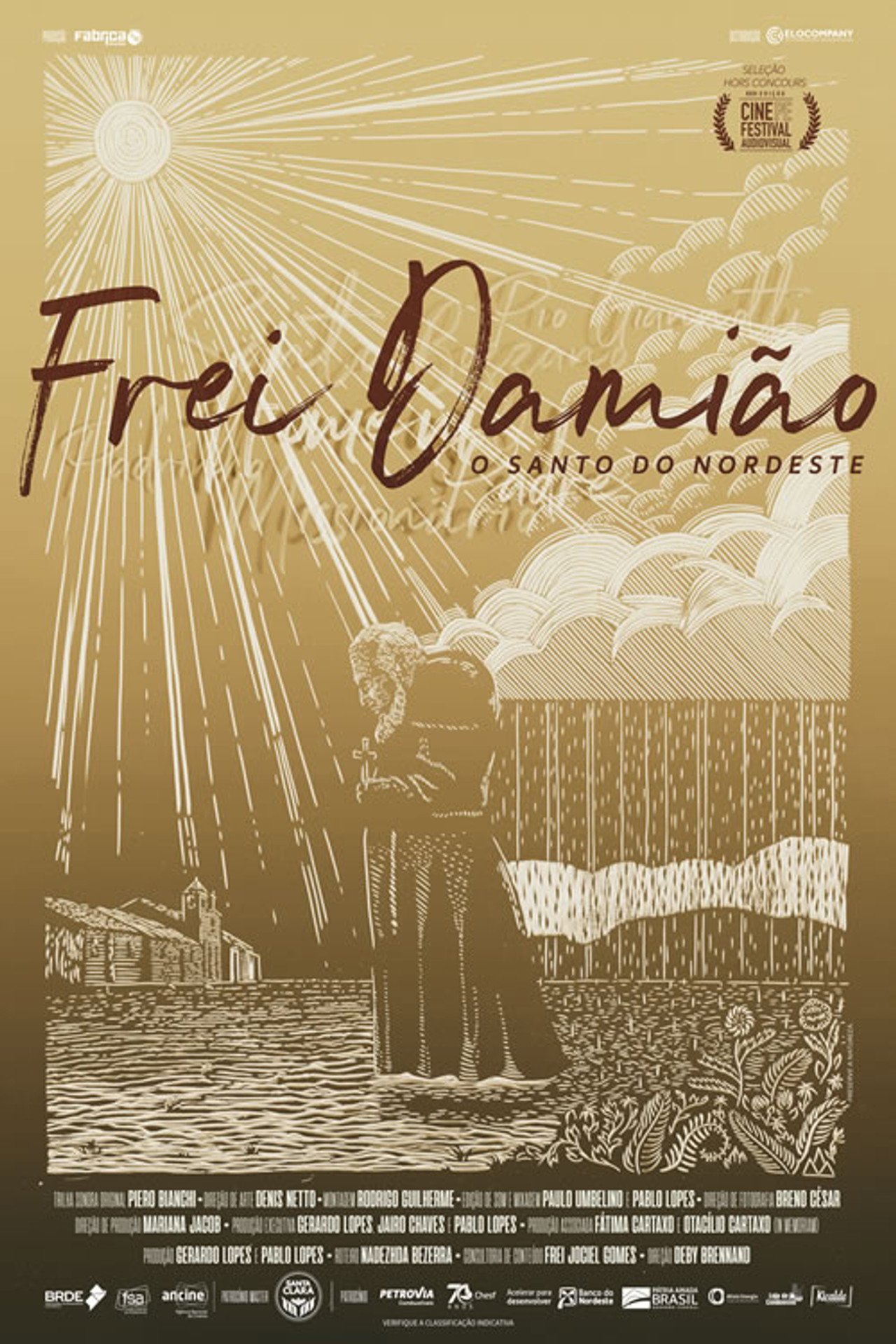 Frei Damião o Santo do Nordeste filmaffisch