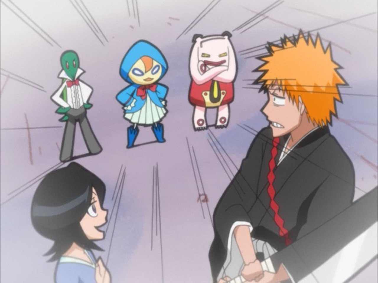 Bleach - Season 1 Episode 80 : Assault from a Formidable Enemy! A Tiny Final Line of Defense?!