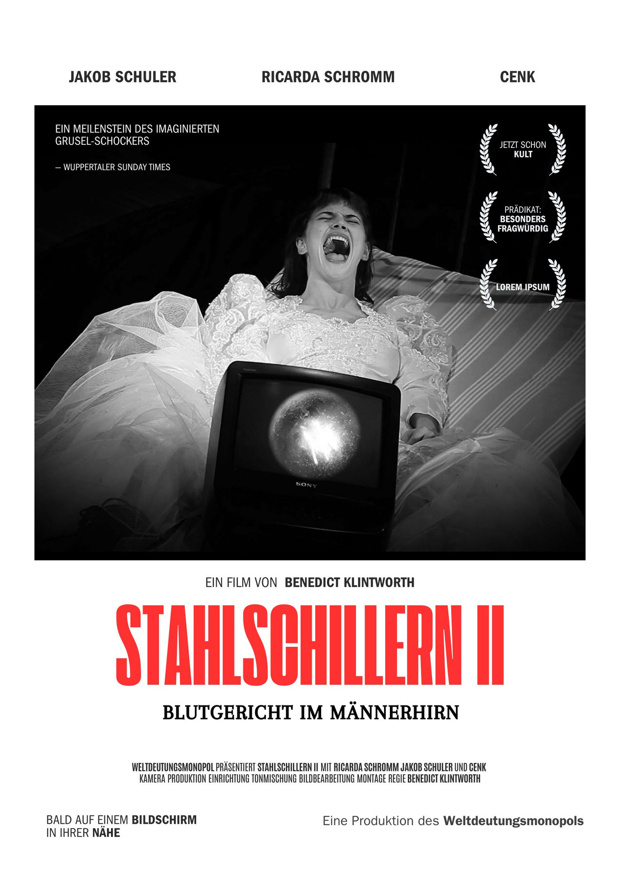 Stahlschillern II - Blutgericht im Männerhirn filmaffisch