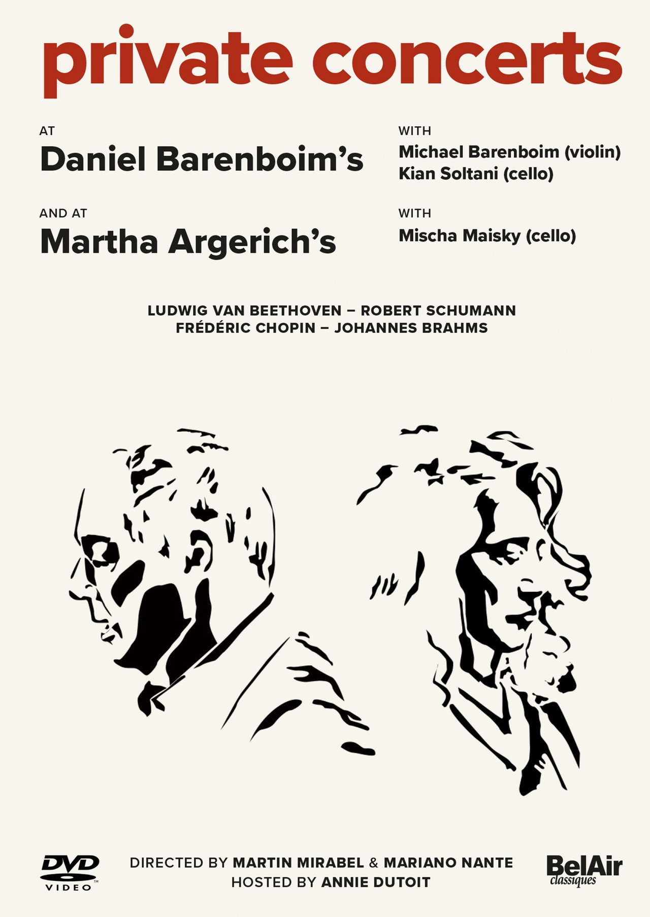 Concerts Privés chez Martha Argerich et Daniel Barenboim