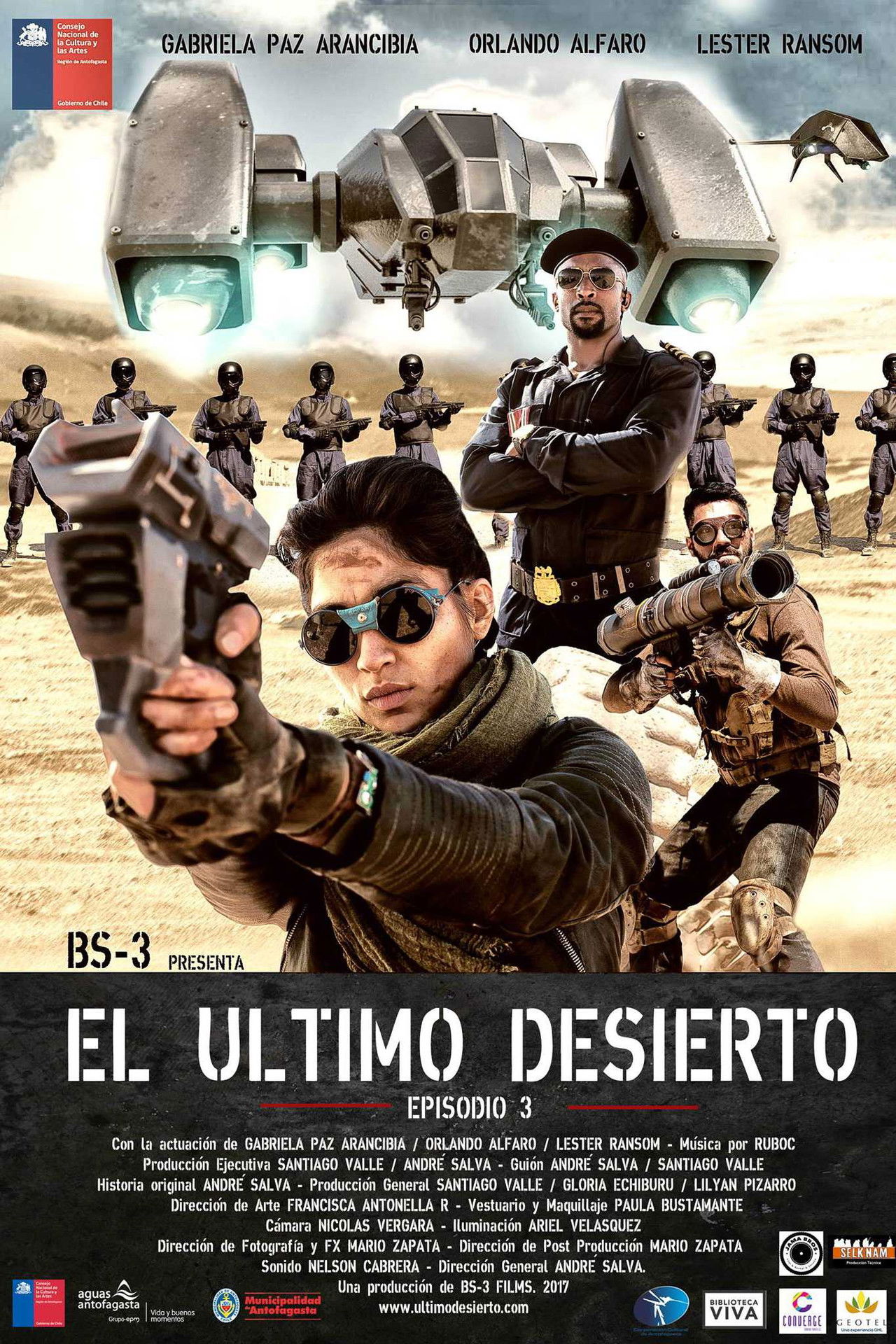 El último desierto Backdrop