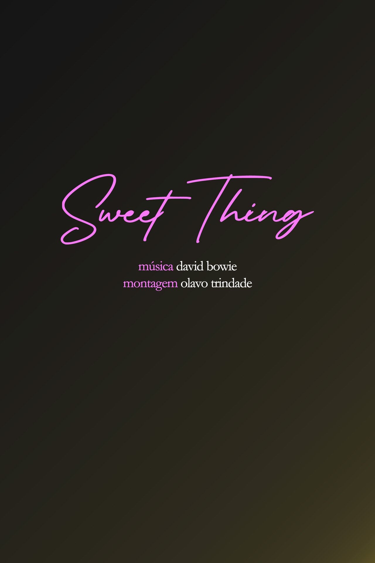 Sweet Thing