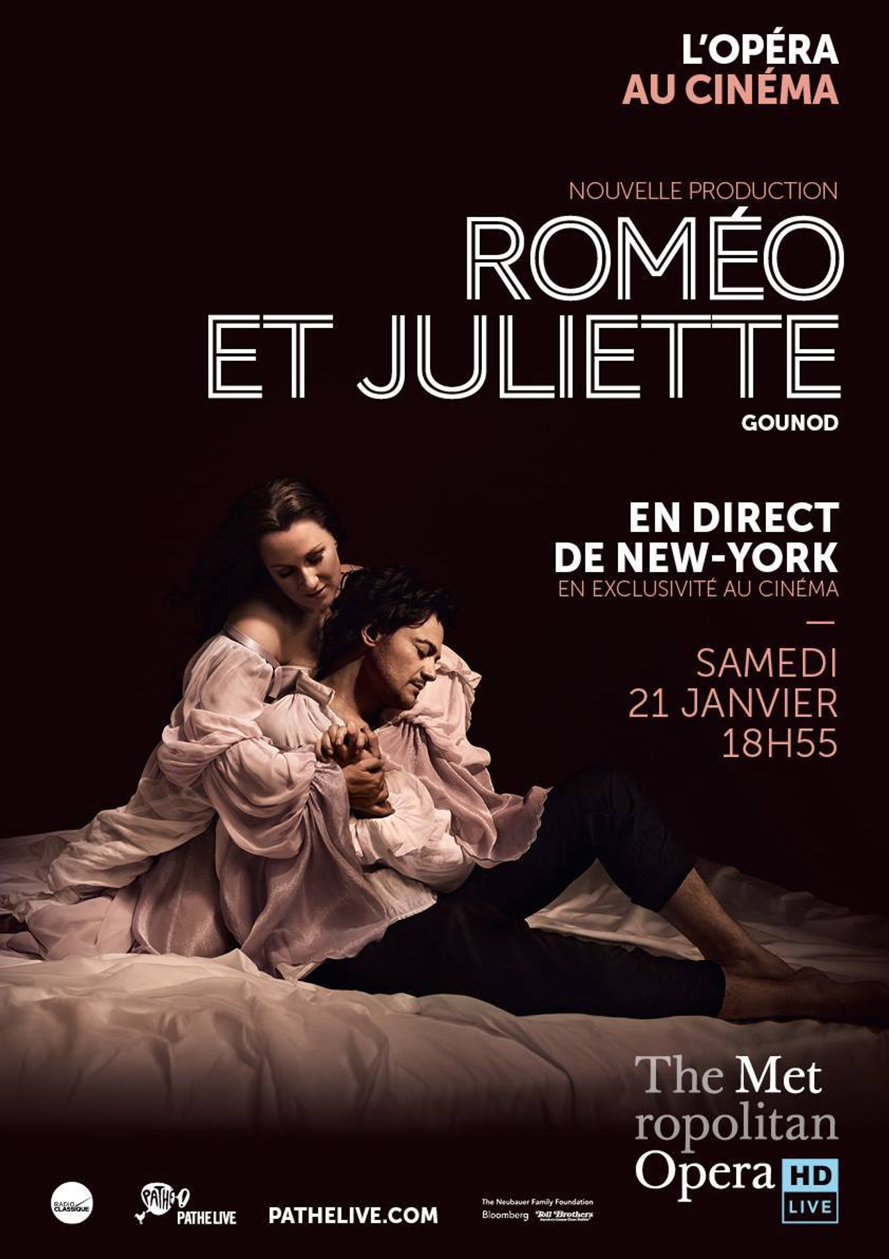 The Metropolitan Opera: Roméo et Juliette filmaffisch