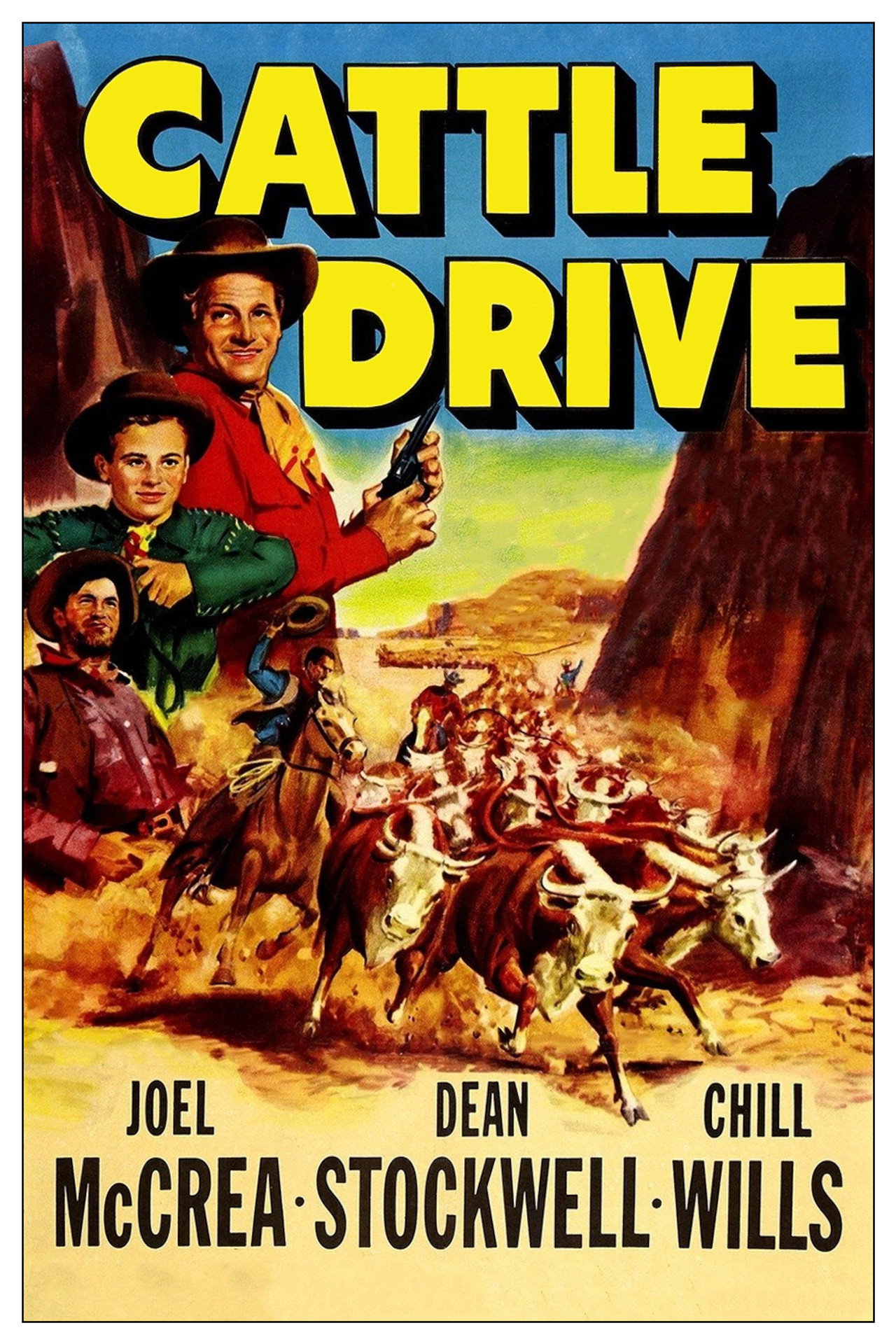 Cattle Drive afişi