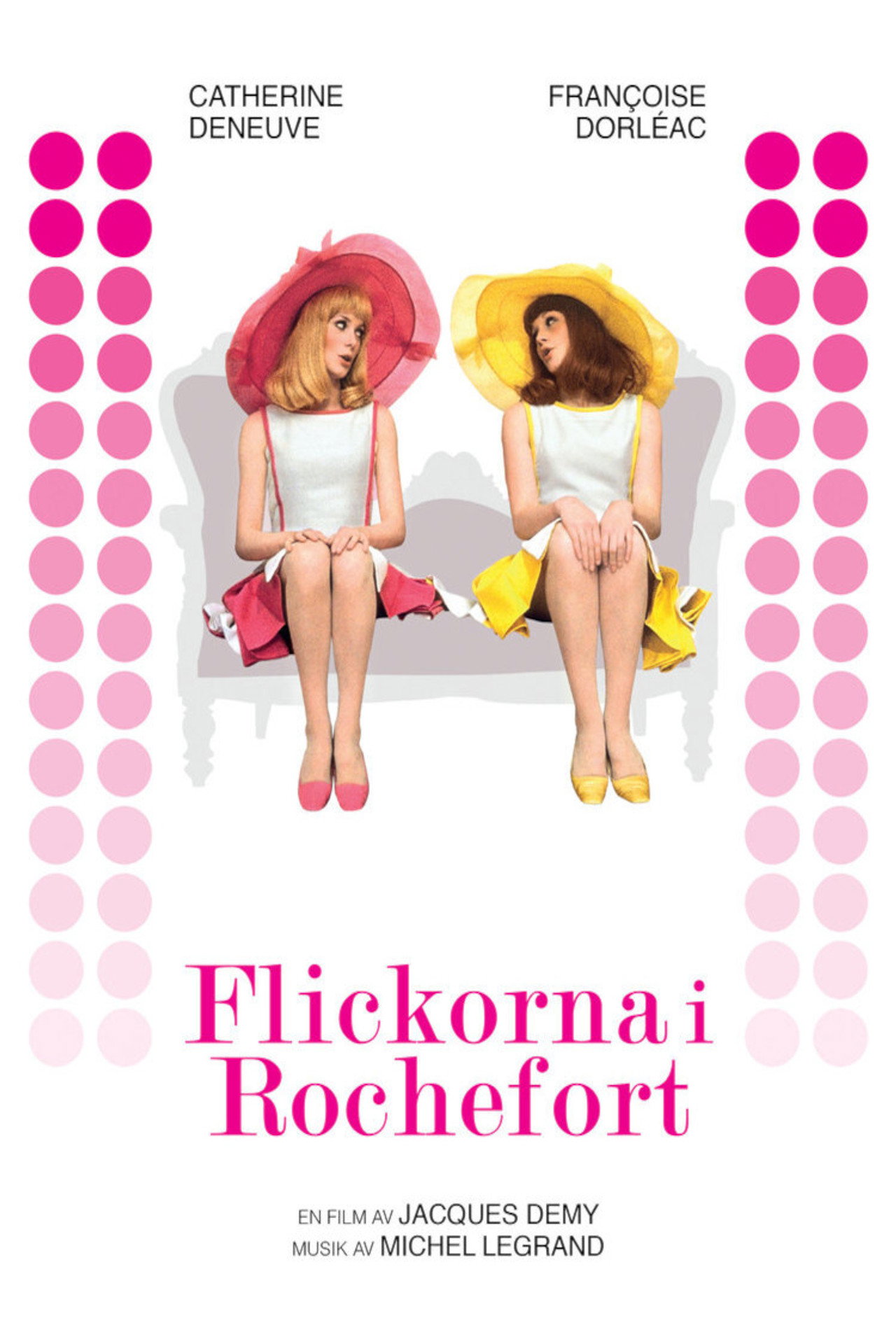 Flickorna i Rochefort filmaffisch
